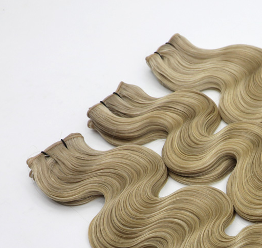 Wavy Piano Bronde and Light Ash Blonde